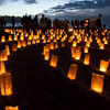 2014 Festival of Light and Gratitude: The 2nd Annual Black Friday luminous labyrinth walk at Baker Beach